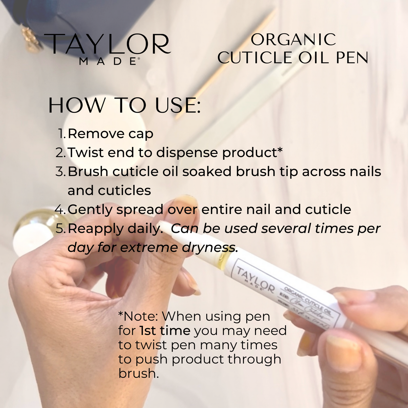 Clean Cuticles pen