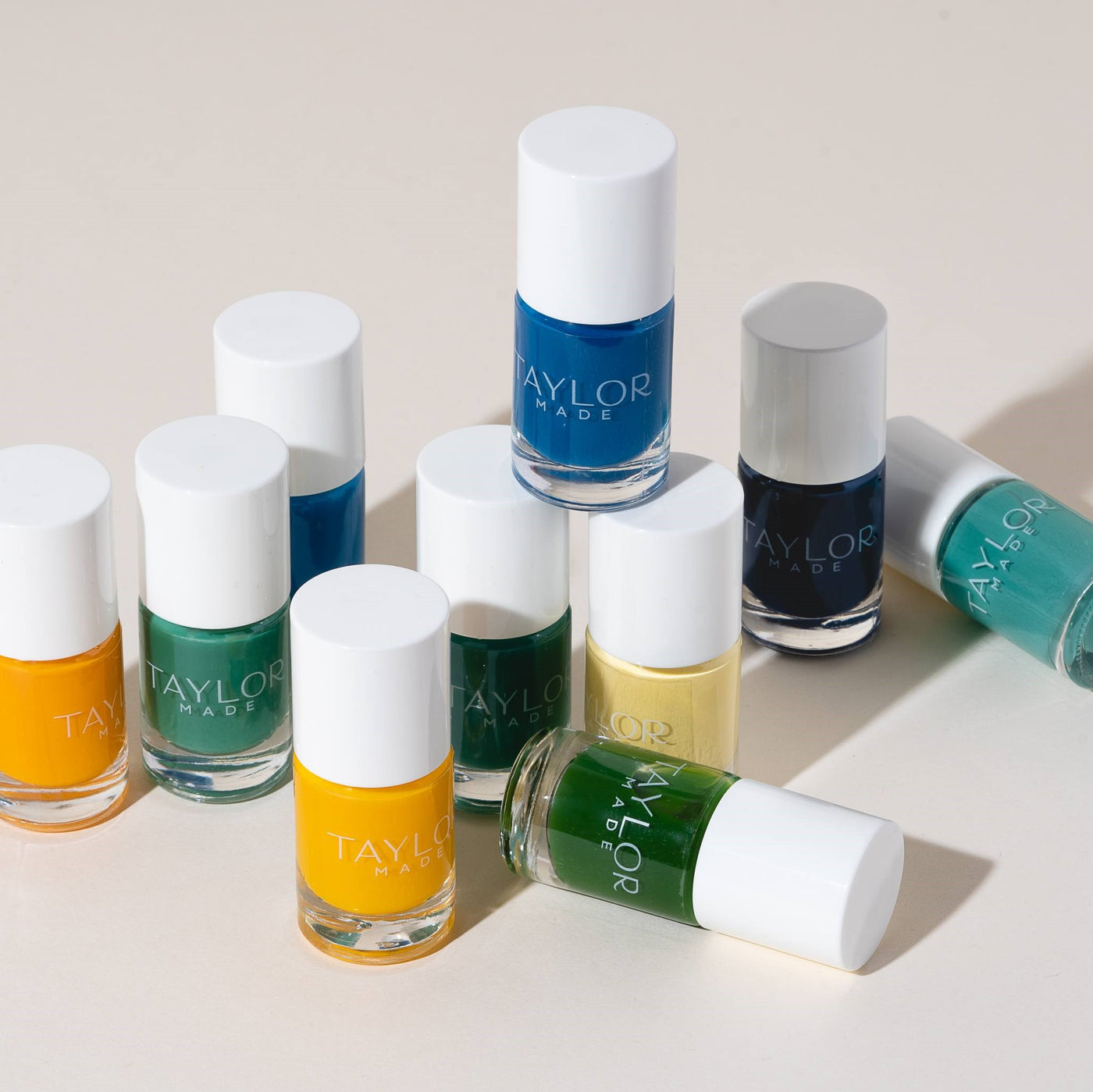 Blue | Green | Yellow | Teal Polish Kit