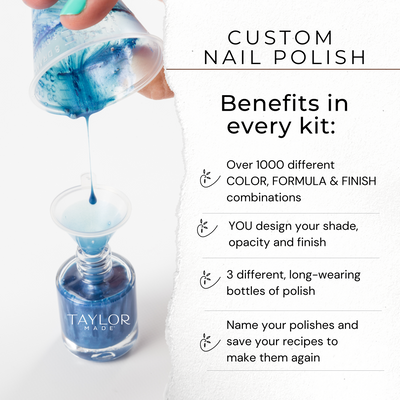 Blue | Green | Yellow | Teal Polish Kit