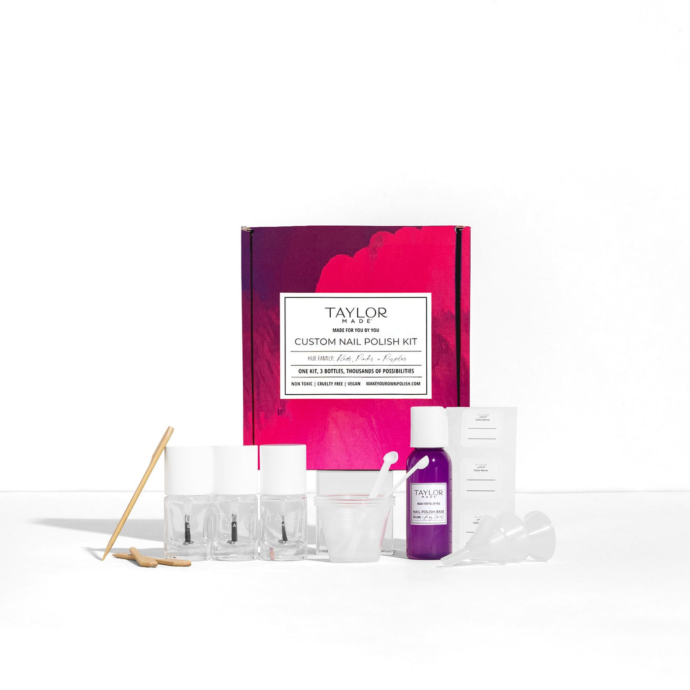 Pink | Red | Purple Polish Kit