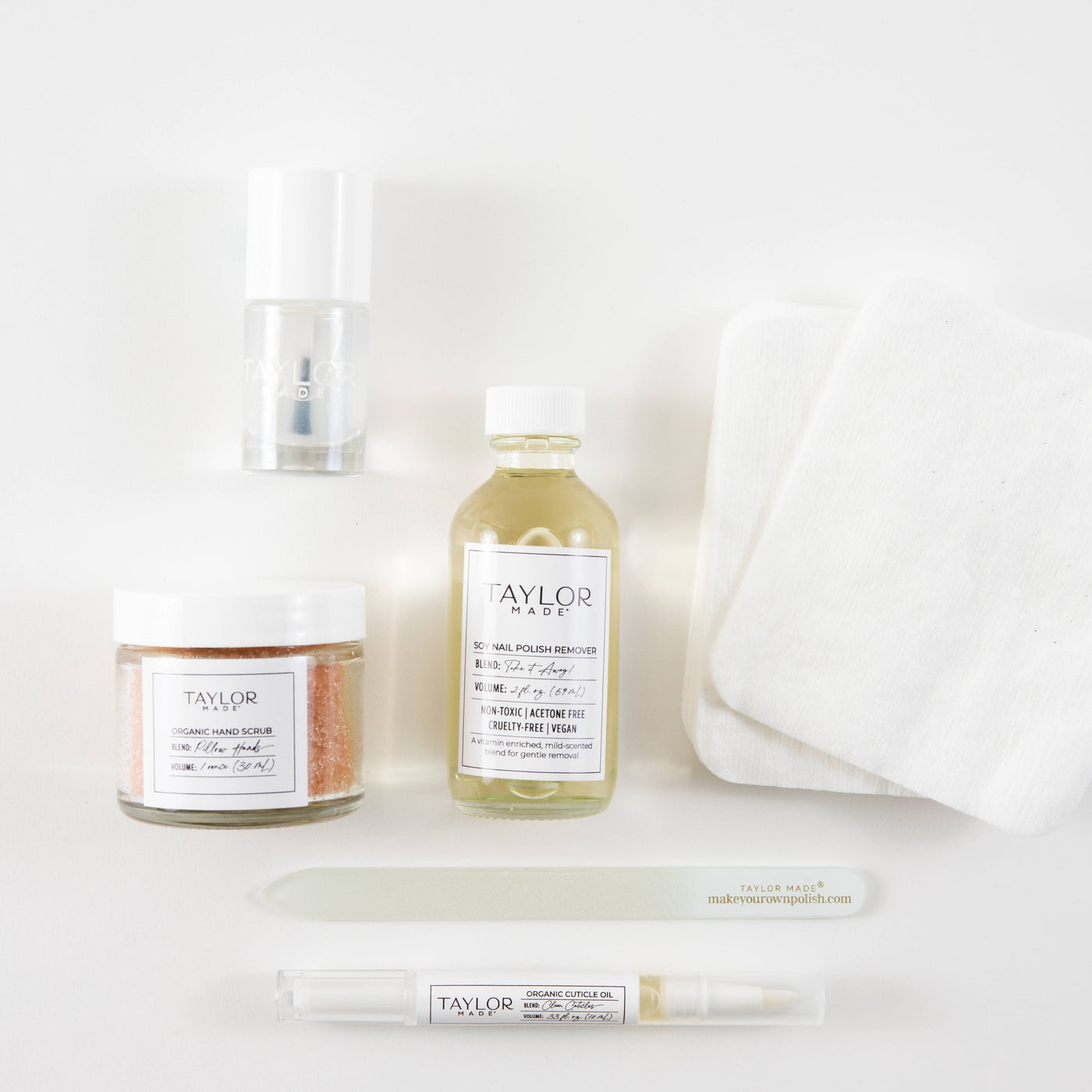 Rose Gold Organic Manicure Set