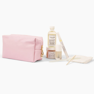 Pink Organic Manicure Set