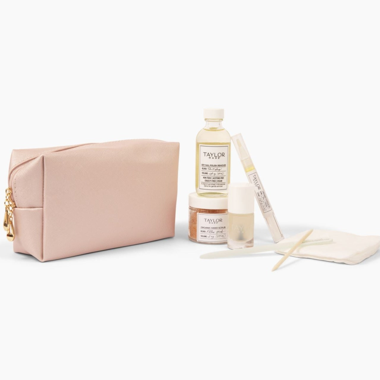 Rose Gold Organic Manicure Set